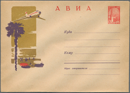 Sowjetunion - Ganzsachen: 1962/67 Ca. 1.280 Used And Unused Postal Stationery Envelopes Almost Exclu - Non Classificati