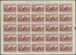 Spanien: 1930, Kolumbus/Discovery Of America, 1c.-10pts. And Express Stamp 20c., Complete Set Of 16 - Covers & Documents