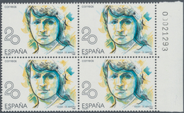 Spanien: 1988, Prominent Woman 20pta. ‚Maria De Maeztu‘ In A Lot With About 250 Stamps All With ERRO - Covers & Documents