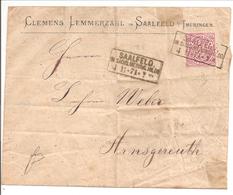 Ra3 SAALFELD/IN SACHS.MEINING.HILDB. 4.11.71 & 6.11.71 !! - Storia Postale