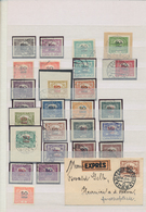 Tschechoslowakei - Ostschlesien: 1920, SO Surcharges, Used And Mint Collection Of Apprx. 240 Stamps - Sonstige & Ohne Zuordnung