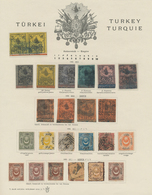 Türkei: 1863/1973, Mainly Used Collection In A Schaubek Album, Well Collected Throughout From A Good - Usati