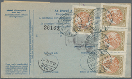 Ungarn: 1920/1925, INFLATION. Appr. 58 Covers And Cards, Some Registered, Express, Foreign Mail Incl - Storia Postale