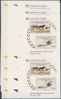 Vereinte Nationen - Genf: 1969/2000. Amazing Collection Of IMPERFORATE Stamps And Progressive Stamp - Ongebruikt