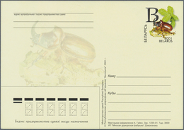 Weißrussland (Belarus): 1991/2001 Ca. 1.190 Postal Stationary Postcards, Mostly Picture Postcards, I - Belarus