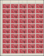 Zypern: 1962, Europa, 100 Sets Of This Issue In Parts Of Sheets Mint Never Hinged. (Michel No. 215/2 - Andere & Zonder Classificatie