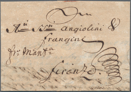 Europa: 1670/1796, EARLY FORWARDED MAIL: Valuable Lot With 17 Entire Letters, Comprising Early Forwa - Andere-Europa