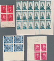 Europa: 1920's/30's Ca.: Group Of 68 Printer's And Machine Proofs, Probably Made By The Austrian Sta - Andere-Europa