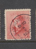 COB 168 Oblitération Centrale MARCHIENNE-AU-PONT - 1919-1920 Roi Casqué