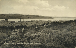 ANGUS - BROUGHTY FERRY AND TAY BRIDGE FROM RERES HILL 1927 Ang4 - Angus