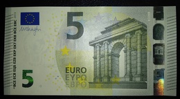 5 EURO W002J2 DRAGHI GERMANY SERIE WA Perfect UNC - 5 Euro