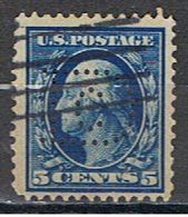 (US 53) UNITED STATES // YVERT 171 // PERFORE / PERFIN //  1908-09 - Zähnungen (Perfins)