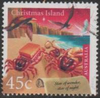 CHRISTMAS ISLAND-USED 2000 45c Christmas - Crabs - Christmas Island