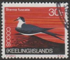 COCOS (KEELING) ISLANDS-USED 1969 30c Sooty Tern - Bird - Kokosinseln (Keeling Islands)