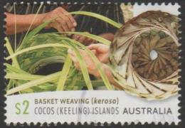 COCOS (KEELING) ISLANDS-USED 2018 $2.00 Basket Weaving - Keroso - Kokosinseln (Keeling Islands)