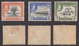 BAHAWALPUR !!! LOTTO DI 3 FRANCOBOLLI !!! - Used Stamps