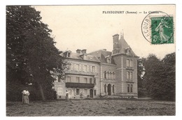 80 SOMME - FLIXECOURT Le Château Et Son Personnel - Flixecourt