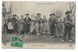 CPA FOLKLORE   UNE NOCE AUVERGNATE  N°1771 - Costumes