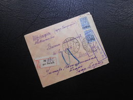 Russland - R-Brief Von Dwinsk Nach Bern - Zensuriert - 24.3.1917 - Bureau International De La Paix - Briefe U. Dokumente