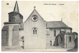 CPA  87 - HAUTE VIENNE - CIEUX - L'EGLISE - Other & Unclassified