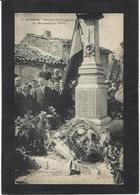 CPA Alpes Maritimes 06 Gattières Inauguration Du Monument Aux Morts écrite - Otros & Sin Clasificación