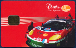 OBERTHUR PRESENTATION DEMO CHIP PHONECARD TELECARTE SPORT RALLY CAR AUTO PERFECT - Sonstige – Europa