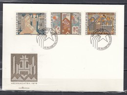 Fdc Officiel Vaduz 6/12/1979 - Cartas & Documentos