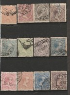 Espagne - Lot 16 Timbres Comunicaciones 1889/99 Et 4 Timbres Expo - Service