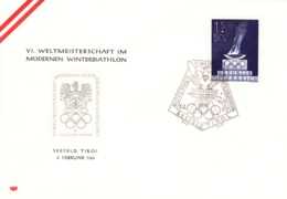 1948, Österreich, "Olympische Spiele 1948", SST 03.02.1963 - Moderner Winterbiathlon Seefeld, Tirol - Estate 1948: Londra