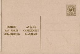 Carte Neuve N° 11. II. NF. - Avis Changement Adresse