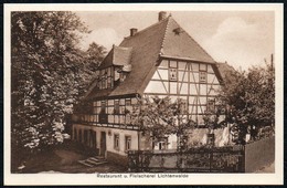 A3898 - TOP Lichtenstein - Restaurant Gaststätte Und Fleischerei Albert Kürschner - Blasius Chemnitz Ebersdorf - Frankenberg