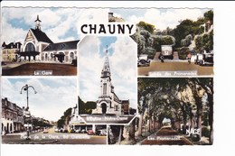 Delcampe - CHAUNAY - Multi-vues Colorisée - Chauny