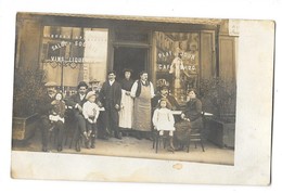 CAFE RESTAURANT Carte Photo Devanture Terrasse Belle Animation A LOCALISER - Ristoranti