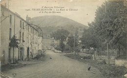 63 - VEYRE MONTON - PUY DE DOME - LA ROUTE DE CLERMONT ET LE PUY DE MARMAN -  VOIR SCANS - Veyre Monton