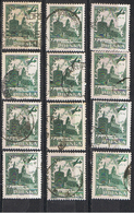 (POL 74) POLSKA // YVERT 34 X 12 POSTE AERIENNE // 1954 - Used Stamps