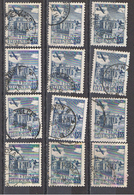 (POL 75) POLSKA // YVERT 38 X 12 POSTE AERIENNE // 1954 - Used Stamps