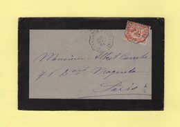 Convoyeur Gerardmer A Laveline - 11 Sept 1903 - Type Mouchon - Railway Post