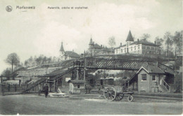 Morlanwez Maternité Creche Et Orphelinat Wagons Tombereau 1912 - Morlanwelz