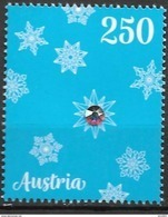 2017 Österreich Austria Mi. 3369 **MNH  Weihnachten (I).  Mit Aufgeklebtem Swarovski-Kristal - 2011-2020 Neufs