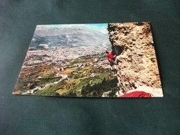 SPORT ARRAMPICATA PALETRA DI ROCCIA DEI BINDESI PANORAMA TRENTO - Bergsteigen