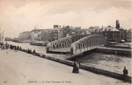 Cpa Dieppe Le Pont Tournant Du Pollet. - Dieppe