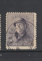 COB 169 Oblitération Centrale LA LOUVIERE - 1919-1920  Cascos De Trinchera
