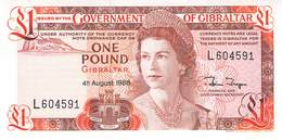 One Pound Gibraltar 1988 UNC - Gibilterra