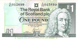 One Pound Scottland 2000 UNC - 1 Pond