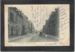 CPA Somme 80 Cailleux Sur Mer Circulé - Cayeux Sur Mer