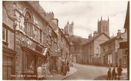 THE JEWS HOUSE-LINCOLN-REAL PHOTO-NON VIAGGIATA - Lincoln