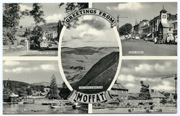 GREETINGS FROM MOFFAT : MULTIVIEW - Dumfriesshire