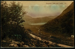 Ref 1299 - Early Postcard - Gwnant Vale & Lake Caernarvonshire Wales - Caernarvonshire