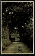 Ref 1299 - 1911 Real Photo Postcard Young Lady & Bicycle Lode Lane Solihull - Warwickshire - Otros & Sin Clasificación