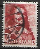 PAYS - BAS   -   1943.  Y&T N° 402 Oblitéré .    Amiral De Ruyter - Used Stamps